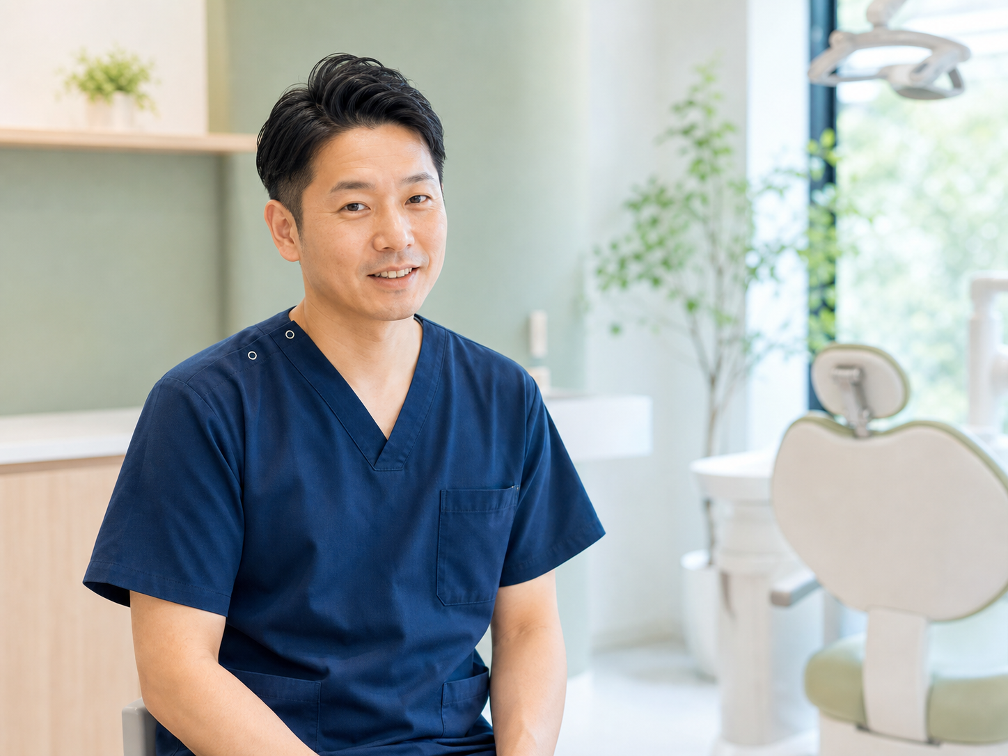 青葉デンタルクリニック院長の佐藤葵